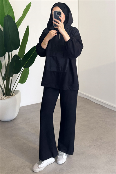 Garnili Oyşo Takım - Siyah