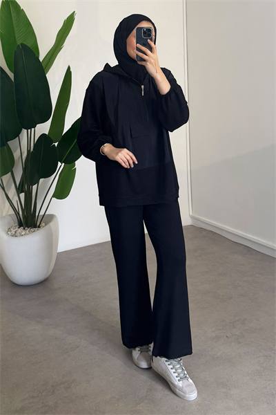 Garnili Oyşo Takım - Siyah