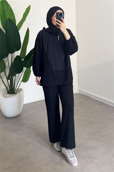 Garnili Oyşo Takım - Siyah