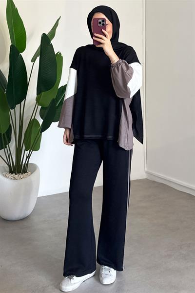 Garnili Oyşo Takım - Siyah