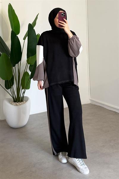 Garnili Oyşo Takım - Siyah