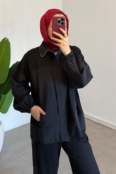 Garnili Takım - Siyah