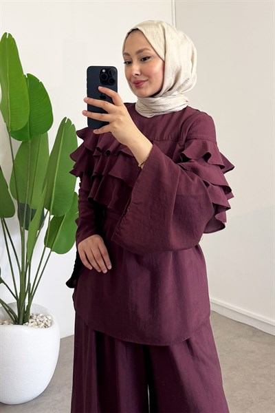 Keten Vual Takım - Bordo