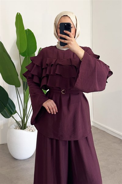 Keten Vual Takım - Bordo