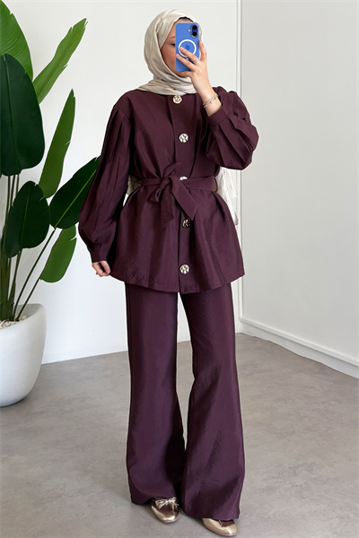 Kolu Piliseli Takım - Bordo