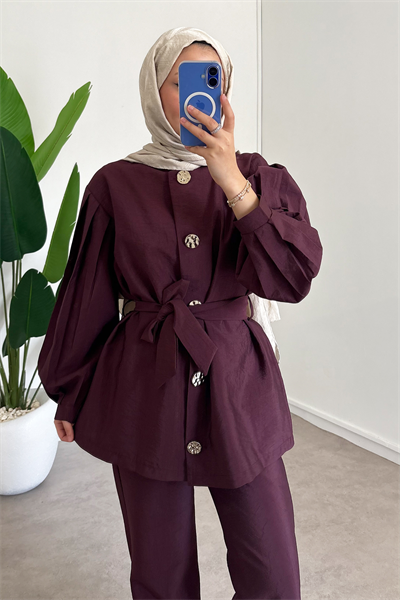 Kolu Piliseli Takım - Bordo