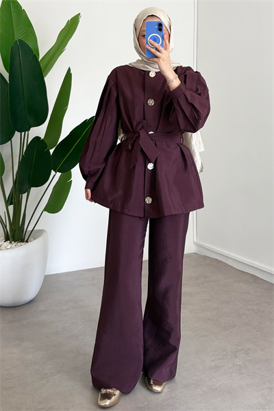 Kolu Piliseli Takım - Bordo