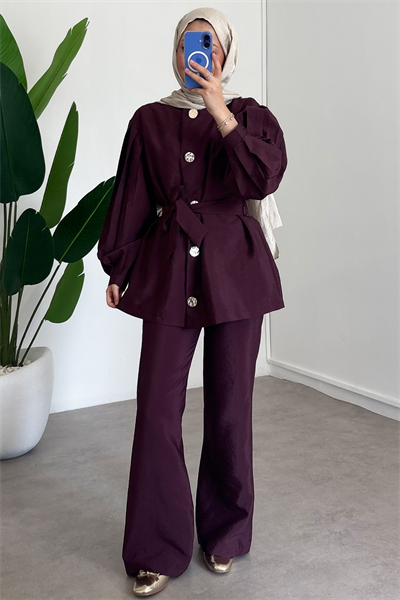 Kolu Piliseli Takım - Bordo