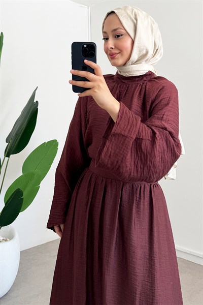 Lena Etekli Takım - Bordo