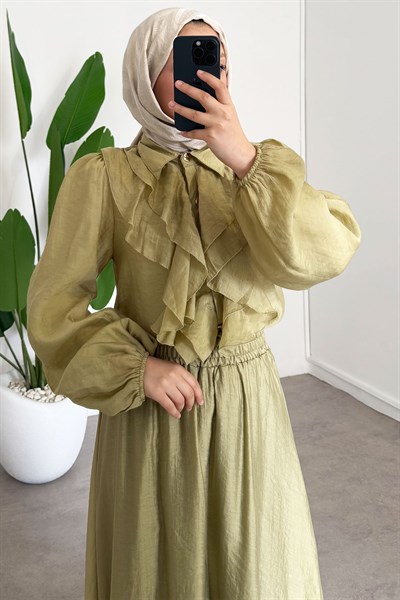 Nervüllü Takım - Olive