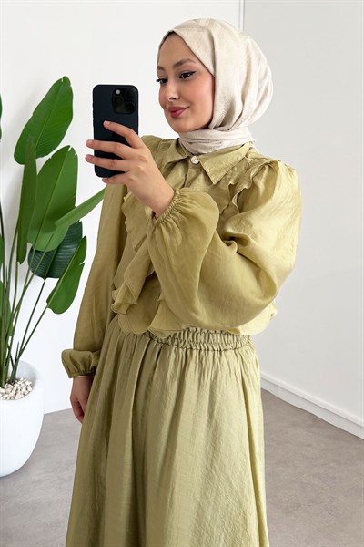 Nervüllü Takım - Olive