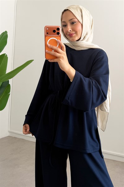 Oversize Oyşo Takım - Lacivert