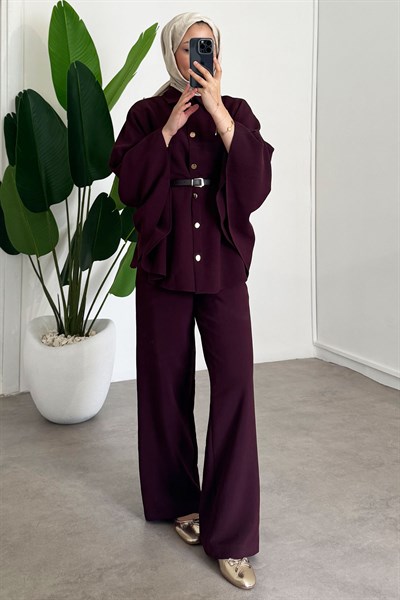 Panço Takım - Bordo