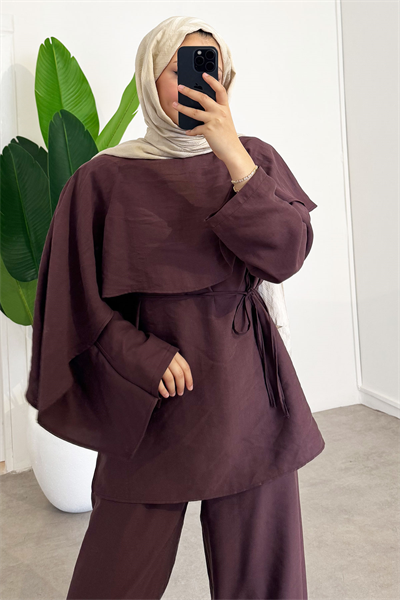 Panço Tunik Takım - Bordo