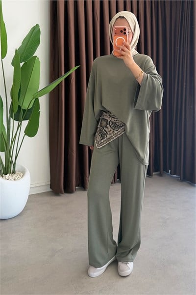 Pantolon Oysh Takım - Haki Yeşil