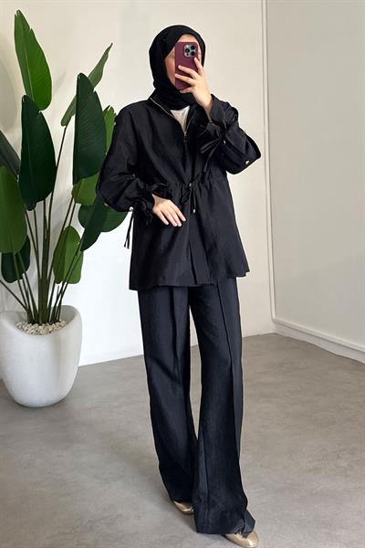 Patlı Modal Takım - Siyah