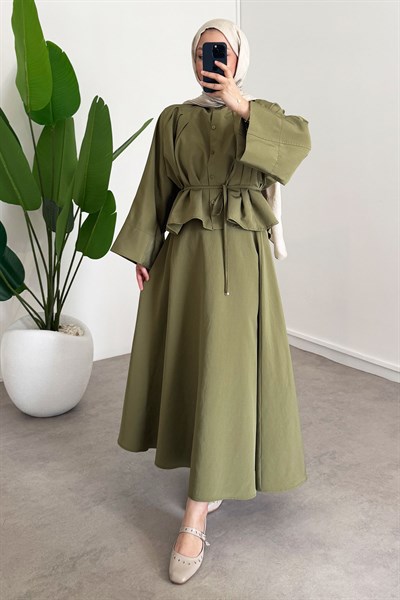 Pileli Cupra Takım  - Olive