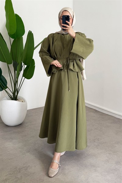 Pileli Cupra Takım  - Olive