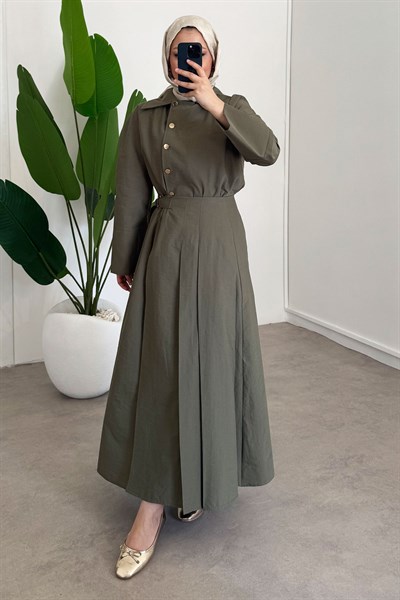 Rose Etek Takım - Haki Yeşil