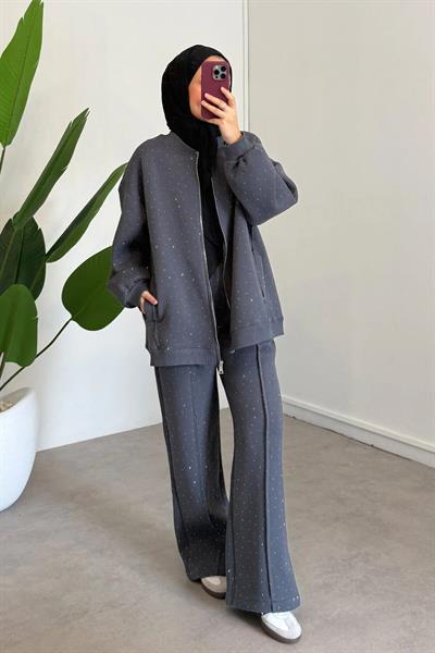 TAŞLI ÜÇ İPLİK TAKIM 31-2221 - ANTRAST