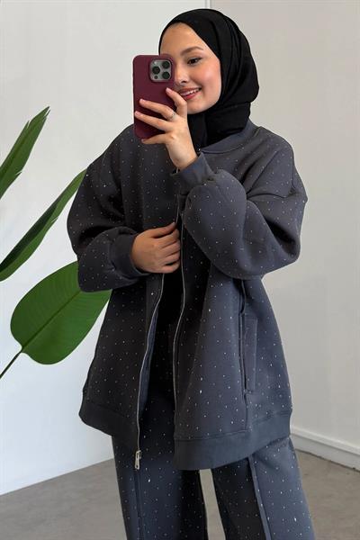 TAŞLI ÜÇ İPLİK TAKIM 31-2221 - ANTRAST