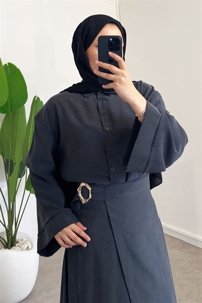 Tokalı Etekli Takım - Antrast