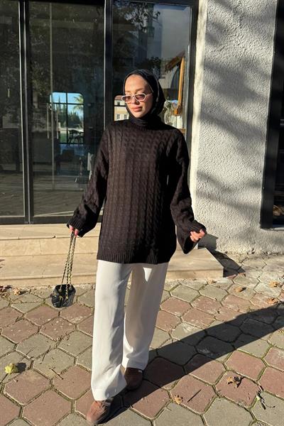 Trıko Tunik 4-6824 - SİYAH