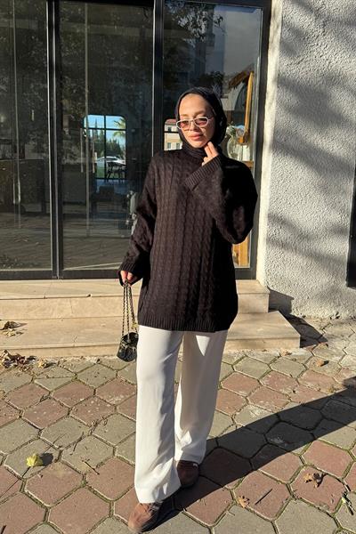 Trıko Tunik 4-6824 - SİYAH