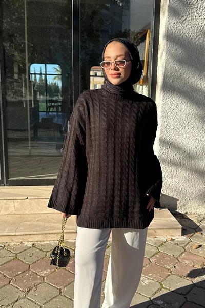 Trıko Tunik 4-6824 - SİYAH