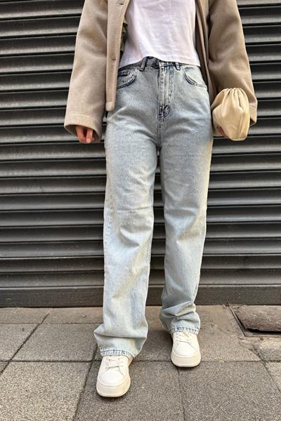 Wide Leg Jean 2-3010 -  AÇIK KOT