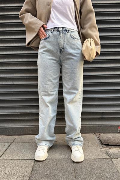 Wide Leg Jean 2-3010 -  AÇIK KOT