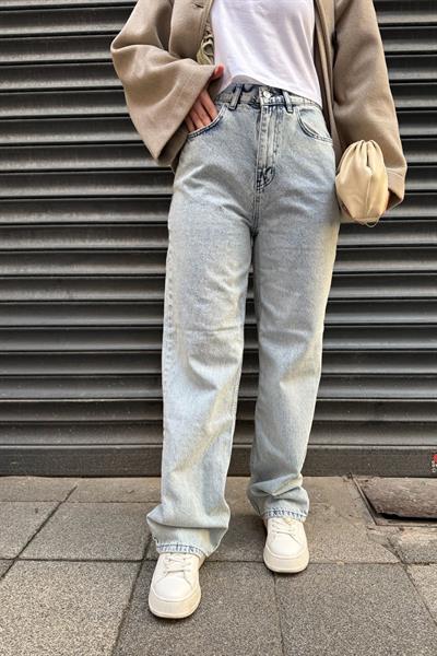 Wide Leg Jean 2-3010 -  AÇIK KOT