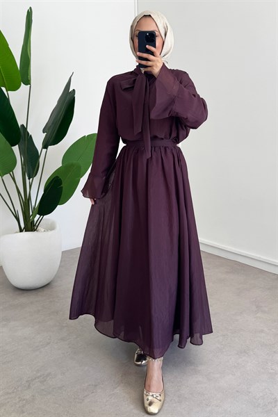 Yaka Baglama Takım - Bordo