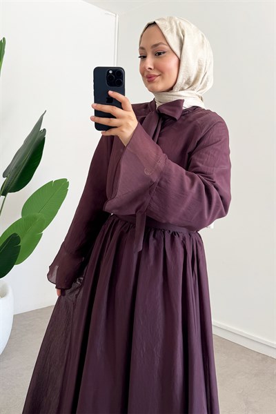 Yaka Baglama Takım - Bordo