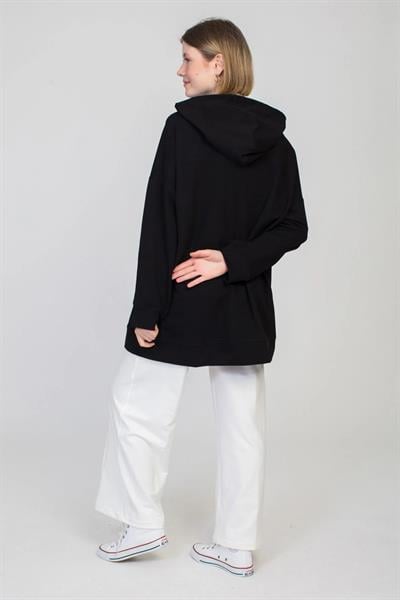 YUDDY SWEATSHİRT 4-2402 - SİYAH