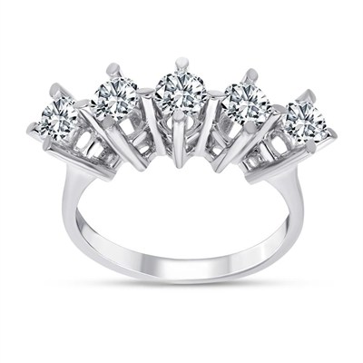 1 Karat E -VS Pırlanta Beştaş Yüzük