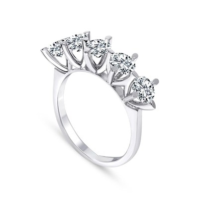 1,75 Karat D-VVS Pırlanta Beştaş Yüzük