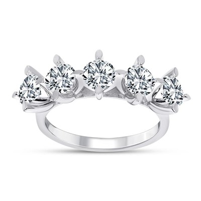 1,75 Karat D-VVS Pırlanta Beştaş Yüzük