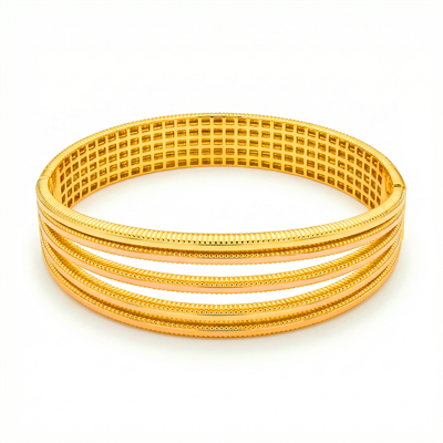 Beş Sıra Ajda Model Altın Kelepçe