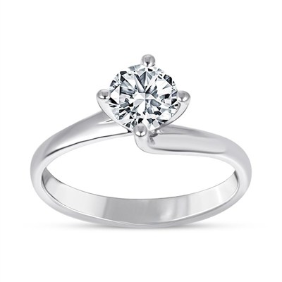 F Renk VVS 1 Karat Tektaş Yüzük