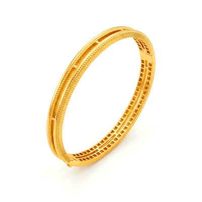 İki Sıra Ajda Model Altın Kelepçe