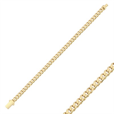 Sade Bombeli Gurmet Altın Bileklik