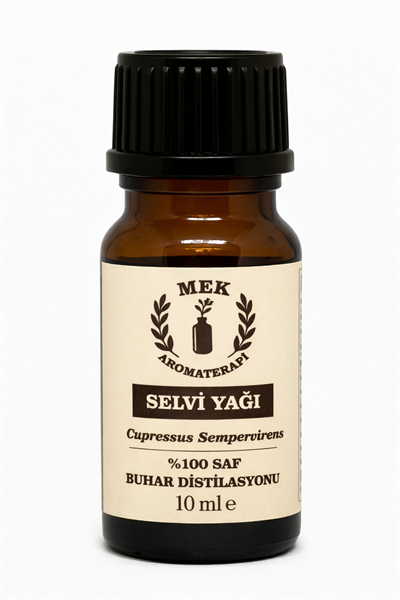 Selvi / Servi Yağı 10 ml - %100 Saf Ve Doğal - Cam Damlalıklı - Cupressus Sempervirens