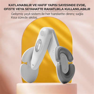 İç Bacak Egzersiz Aleti Thigh Master Kegel Cihazı Pelvik Taban Kas Aleti Kalça ve Kol Sıkılaştırıcı