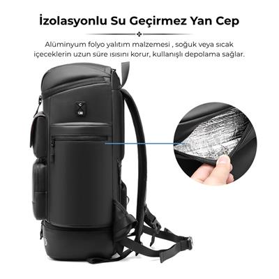 Su Geçirmez 40L Seyahat Sırt Çantası - 17