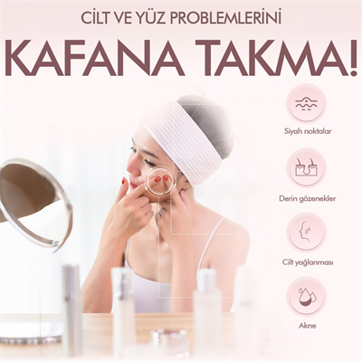 Ultrasonik Yüz Temizleme ve Peeling Cihazı 4 Modlu Derin Bakım Sistemi