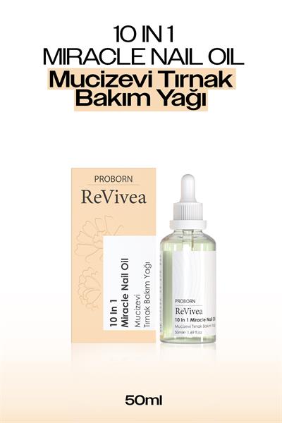 Proborn Revivea Mucizevi Tırnak Bakım Yağı(10 ın 1 Miracle Nail Oil) 50ml