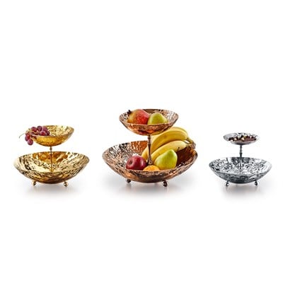 BERA DÖVME SUNUMLUK YUVARLAK 2 KATLI