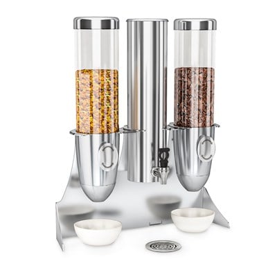 CORN FLAKES DİSPENSER VE SÜTLÜK HAZNESİ KLASİK 3LÜ