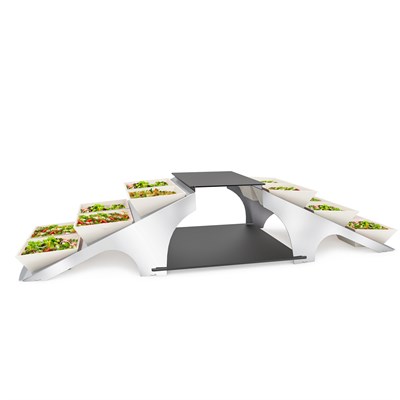 MERDİVEN SEA 3 KAT  6 YUVALI  SATİNE  2 ADET